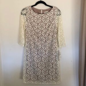 Ivory lace dress